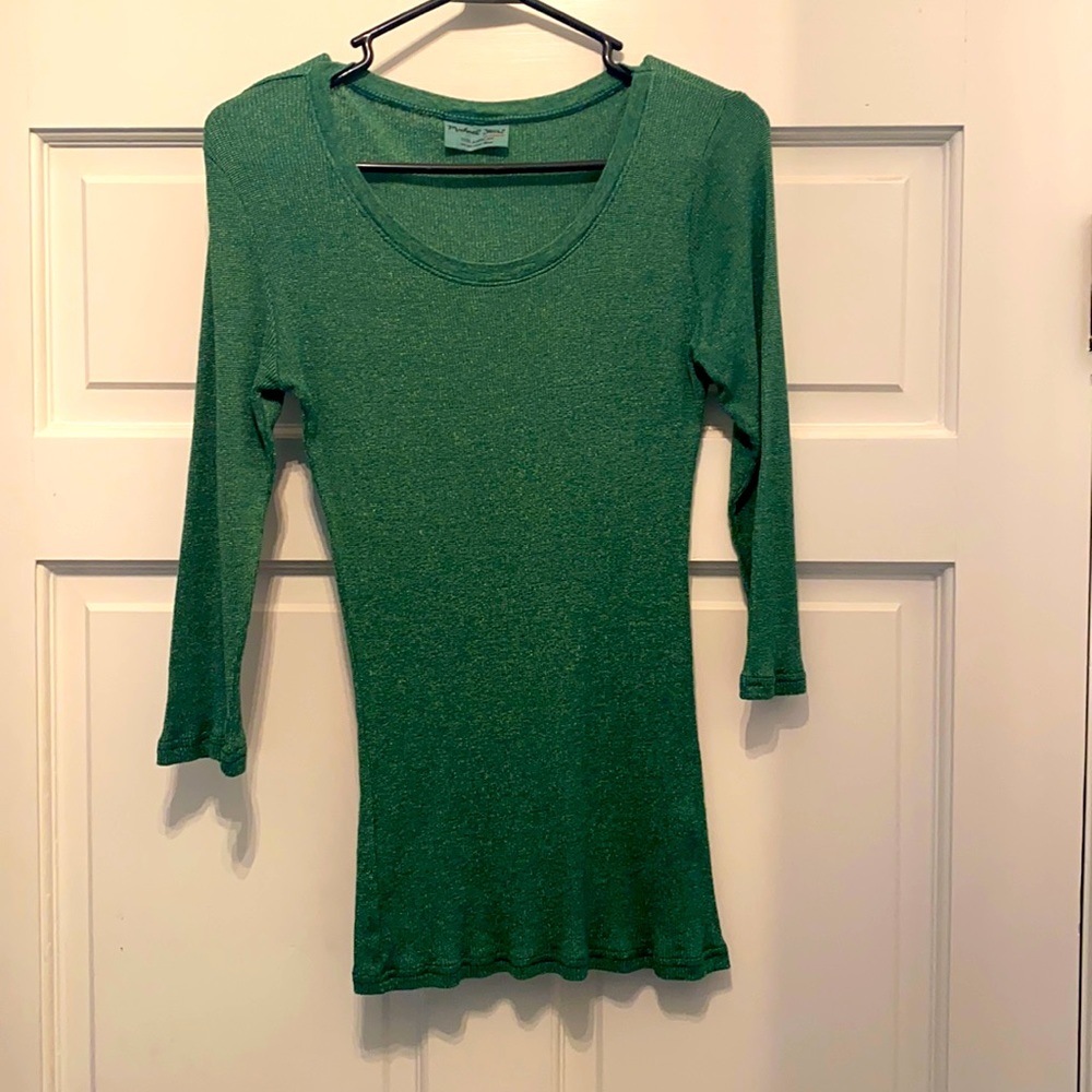 Emerald Green Fitted Top